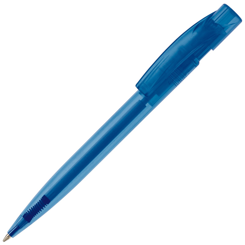 TOPPOINT Kugelschreiber Wega Transparent Transparent Blau