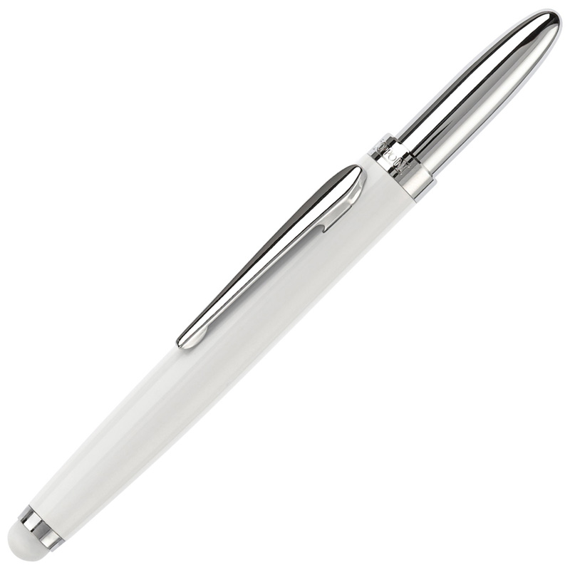 TOPPOINT Touch Pen Knight Stylus Weiss / Silber