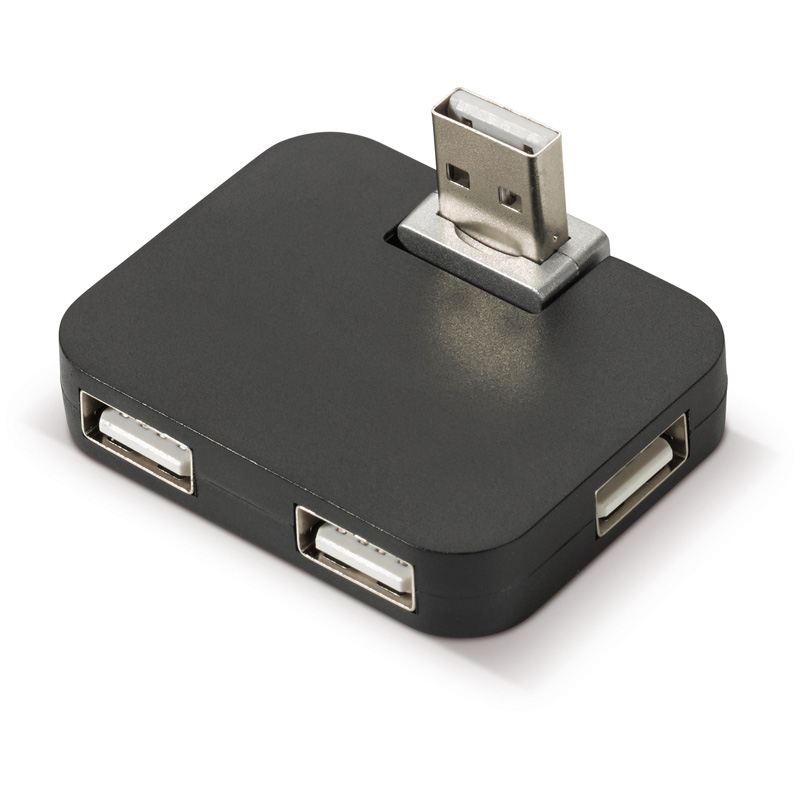 TOPPOINT USB Verteiler Schwarz