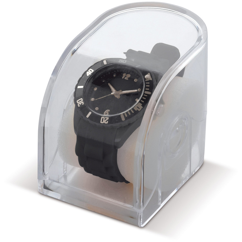 TOPPOINT Moderne Silikon Uhr Schwarz