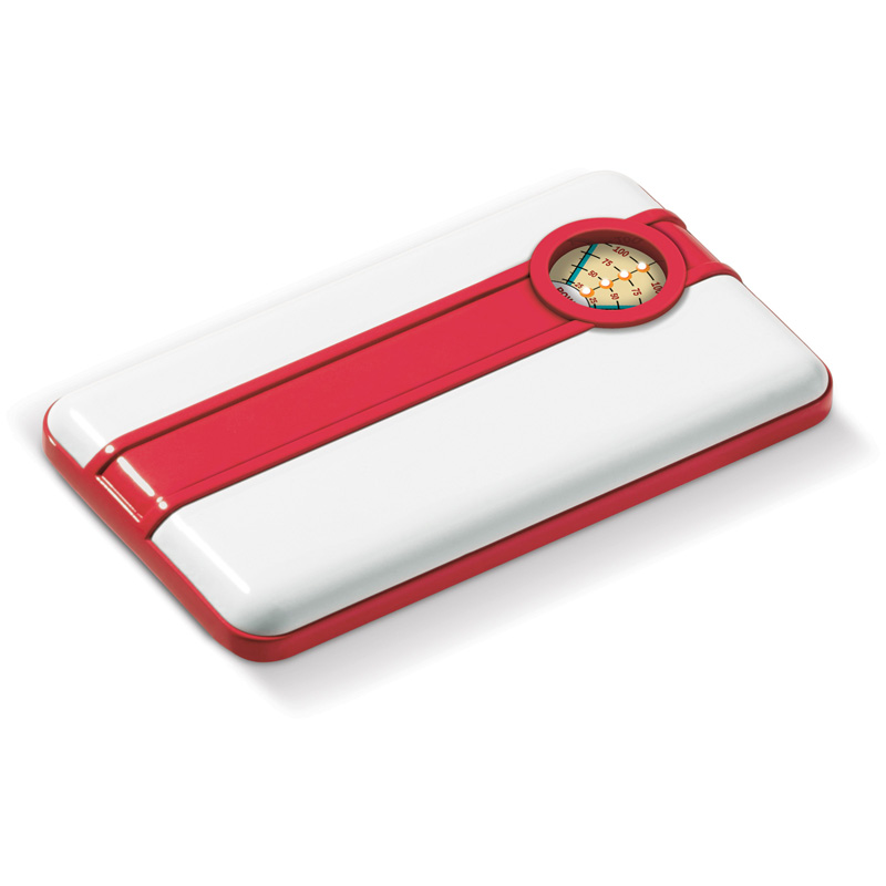 TOPPOINT Powerbank Retro Rot / Weiss