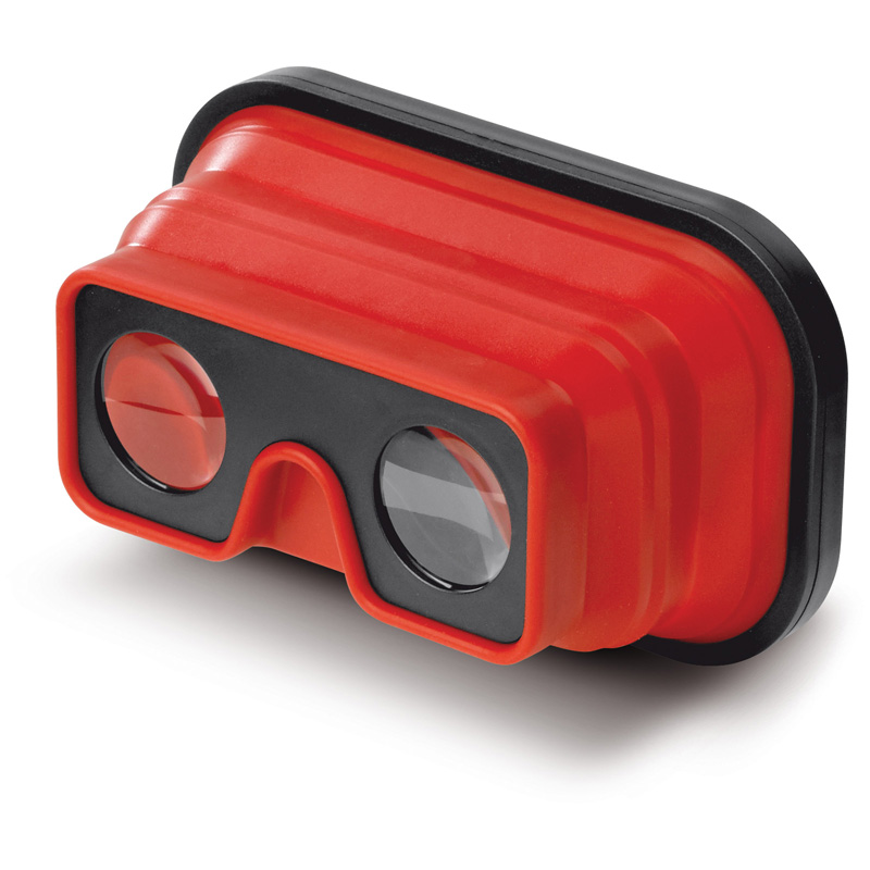 TOPPOINT Faltbare VR-Brille Rot