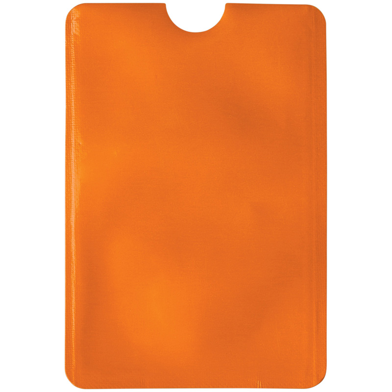 TOPPOINT Kartenhalter Soft Anti Skim Orange