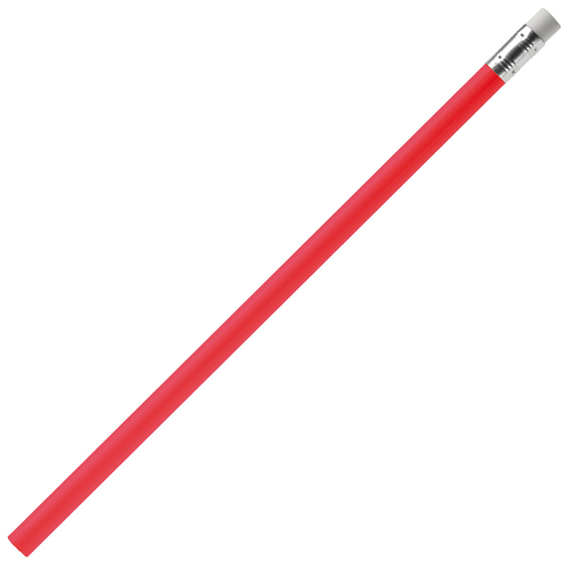 TOPPOINT Bleistift mit Radiergummi Rot