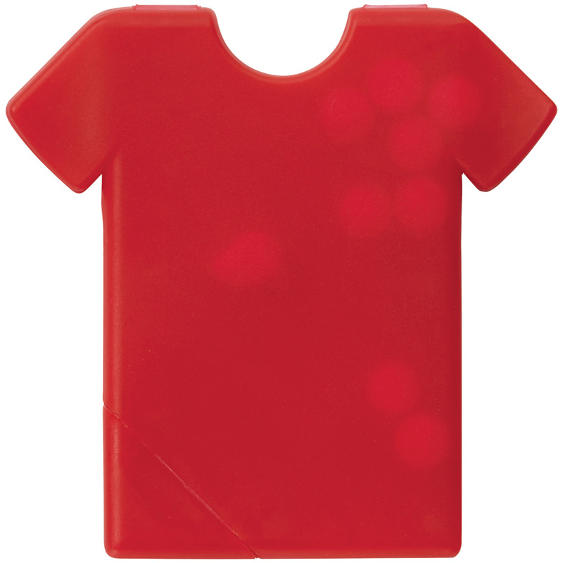 TOPPOINT Pfefferminzdose T-Shirt Gefrostet Rot