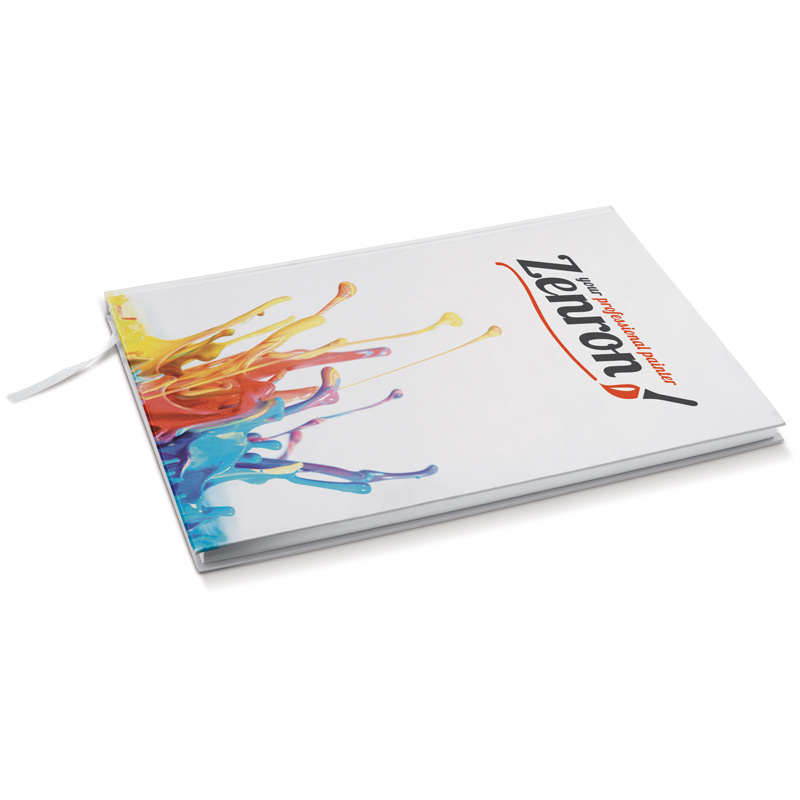 TOPPOINT Notizbuch A4 mit festem Umschlag Full Color