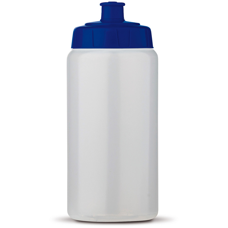 TOPPOINT Trinkflasche 0,5 l Transparent Blau