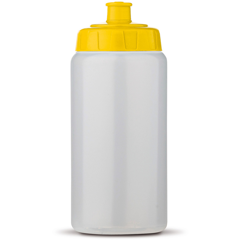 TOPPOINT Trinkflasche 0,5 l Transparent Gelb