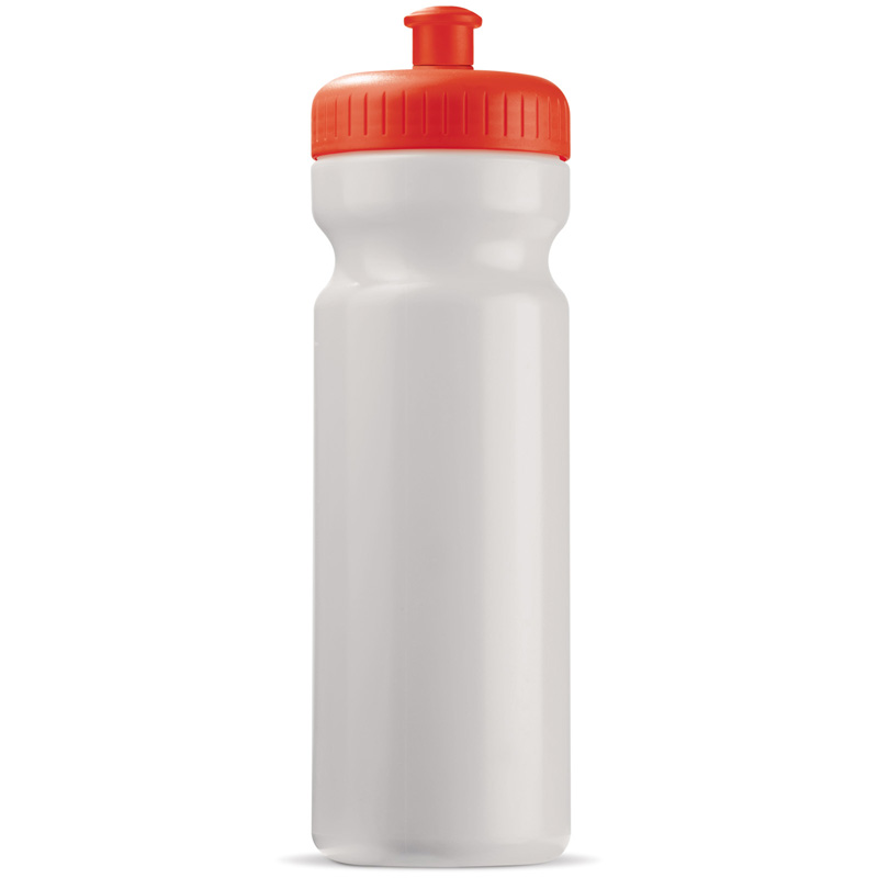 TOPPOINT Toppoint Sportflasche 750 Basic Weiss / Rot